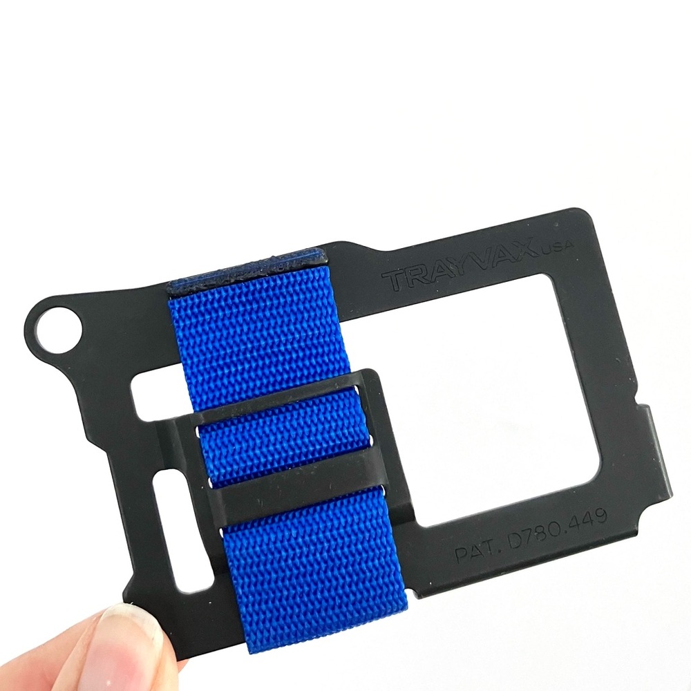 Trayvax Armored Summit RFID blocking minimalist wallet card holder